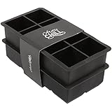 Arctic Chill Large Ice Cube Tray - 2 Pack - 2 Inch Cubes Keep Your Drink Chilled For Hours Without Diluting It