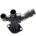 ROADFAR Engine Coolant Thermostat 902-717 06F121111F TI687 for VW for Golf L4 2.0L Turbo for Audi Thermostat Housing Assembly