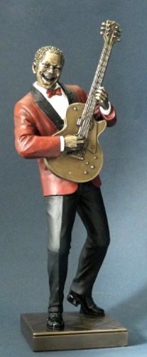 Jazz Music Sculpture - Guitar - Collection 'Le Monde du Jazz'