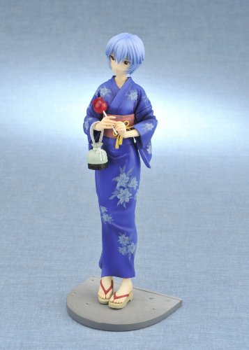 Kotobukiya Rei Ayanami Yukata Statue - Neon Genesis Evangelion 1/8 Scale Figure (8" High) - View #5