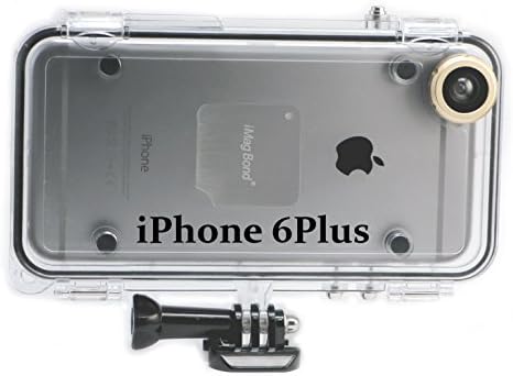 iMagBond iPhone 6 Plus waterproof case turns your iPhone into GoPro action camera or waterproof camera,make iphone mount easy