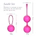 Kegel Exercise Weights - NENO Ben Wa Balls Sets Kit Weighted for Tightening Your Pelvic Floor Muscle - Full Cover Silicone with String for Beginners or Advanced