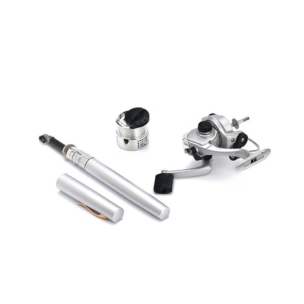 HDE-Pocket-Size-Pen-Shaped-Collapsible-Fishing-Rod-Pole-and-Spinning-Reel-Combo