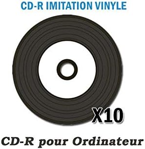10 CDR 80 Minutes – Vinyl Imitation Purchase by X 10