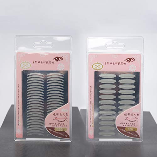 image for Cayanmydery 2 Packs/480 PCS Invisible One-sided Sticky Double Eyelid T