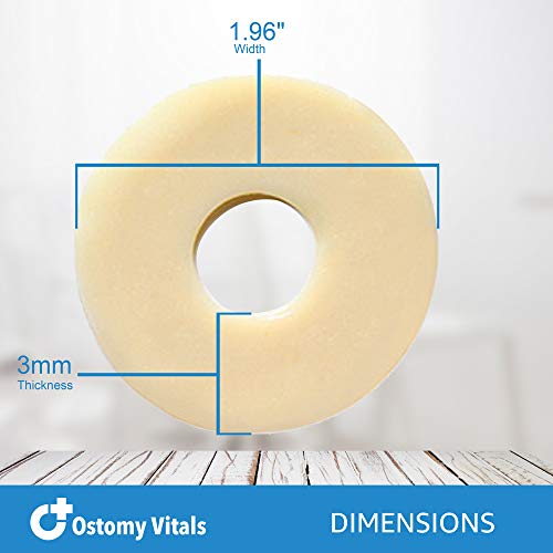 OstomyVitals Ostomy Barrier Rings Stoma Rings Pack of 10 Pricepulse