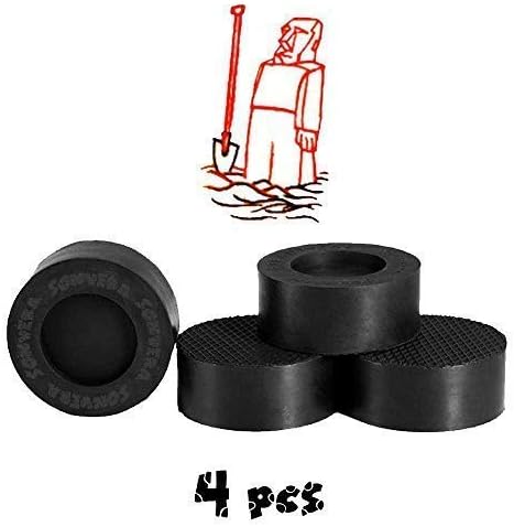2 Plastic Front + 2 Rear Rail End Caps for Beko Dishwasher Basket (Full Set), Black - Image 5