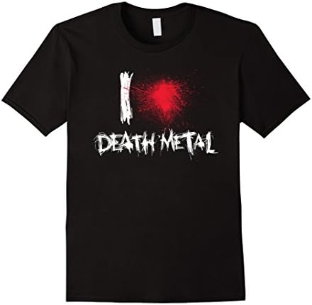 Men's I Love Death Metal T-Shirt XL Black