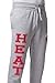 Ultra Game Men's Basic Team Jogger Pants, Heather Gray, Medium