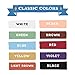 VersaChalk Classic Liquid Chalk Markers, Set of 10-5mm Tip