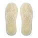 WOBAOS Sheepskin Replacement Insoles -Unisex Cozy Warm Thick Fleece Wool Insoles (men's11)