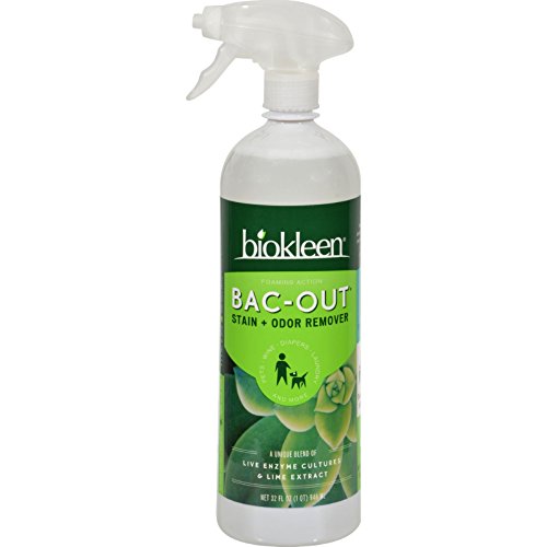 2Pack! Biokleen Bac-Out Stain and Odor Eliminator with Foaming Sprayer - 32 fl oz