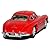 5" 1954 Mercedes-Benz 300 SL Coupe 1:36 Scale (Red)