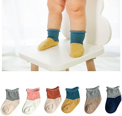 Baby Socks Infant Girls Boys Soft Cotton Toddler Socks_¨º_¡ì6 Pack_¨º_