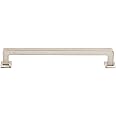 Top Knobs TK705BSN Transcend Collection 6-5/16" Ascendra Pull, Brushed Satin Nickel