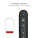 Wireless Presenter, RF 2.4GHz PowerPoint Clicker Presentation Remote Control Laser Pointer (Black)