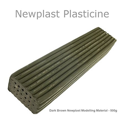 Newplast 500g Dark Brown ( Plasticine Alternative ) - Animators Choice