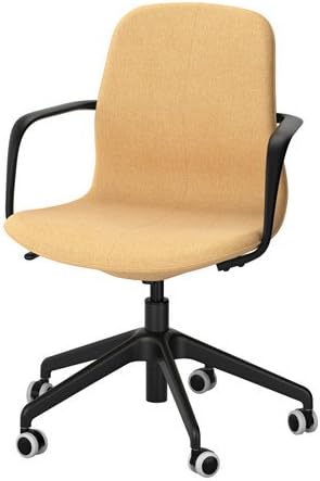 Amazon Com Ikea 36 Swivel Chair With Casters Gunnared Yellow