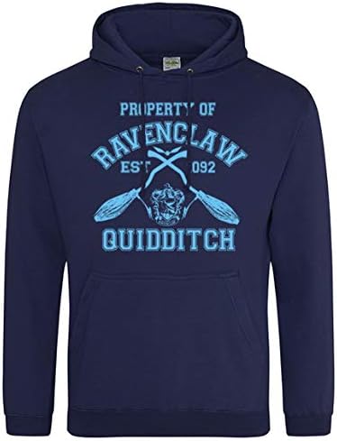 Ravenclaw House Quidditch Hoodie Harry Potter Movie Inspired Design Printed Hoodie Navy