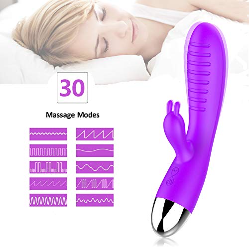 Usb Cable Rechargeable Soft V I Brator Six Product G Spot Sti Mulate R Ab B It Bu Llet Vibrating Things For Women Magic Stress Away Purple Pricepulse