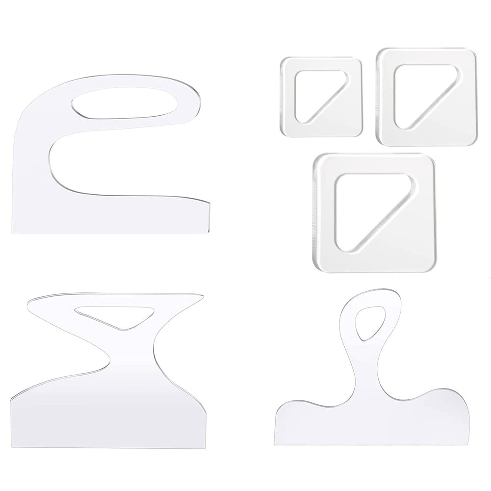 Oiiwowi Triangle Cutting Board Cutting Board Handle Template Cut Acrylic Router Template Woodworking Router Template