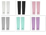 Cool-Shop UV Protection Cooler Arm Sleeves for Bike/Hiking/Golf (6 Pairs)