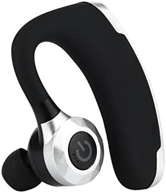 Mchoice Universal Bluetooth Wireless Headset Stereo Headphone Earphone Sport Handfree With Mic (Silver)