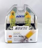 Nokya Hyper Yellow H4 / 9003 Car Headlight Bulb (S1) NOK7613.