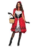 Red Riding Hood Knee Length Adult Costume