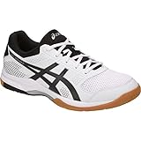 ASICS Men's Gel-Rocket 8 White/Black/Silver 11 D US