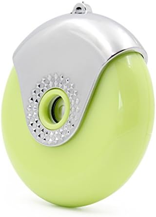 YooType Face Care Cool Mist Sprayer Portable Air Diffuser for Women support Cellphone for Iphone Samsung Huawei Xiaomi OPPO (Green)