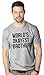 Mens Worlds Okayest Brother Shirt Funny T shirts Big Brother Sister Gift Idea (Grey) M