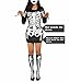 Halloween Skeleton Gloves Knee Length Socks Blood Printed for Party