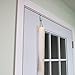 Evelots Updated Hanging Door Draft Stopper With Door Hook, Save Energy & Money