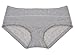 Intimate Portal Women Under the Bump Maternity Panties Pregnancy Cotton Underwear 3-Pk Black White Gray L