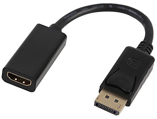 Pro Signal PSG04061 DisplayPort Male-to-HDMI Female Adaptor, Black