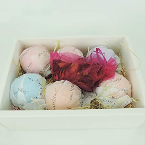 6 Bath Bomb Set, Spa Bomb Natural Handmade Essential Oil Moisturizing Bath Bath Salt Ball, Moisturizing Dry Skin And Body Relaxation Ladies Men's Bathing Suit