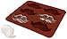 SET OF 3 PACK Mustache Ice Cube Chocolate Soap Tray Mold Party maker (Ships From USA)