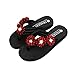 Clearance!Women Summer Sandals,Todaies Fashion Women Flower Anti-Skidding Flat Heel Sandals Slipper Beach Shoes Black,Gray,Blue,Red,Purple 2018