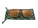 Treehut Ebony Wood Sunglasses for Men and Women - 54mm Lens Retro Square Sun Glasses with UV Protection for Fishing, Driving, Walking - Wood Frame Sunglasses for Men with Gift Box