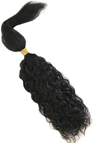 FDshine Braid in Bundles Water Wave Brazilian Hair Wet and Wavy Virgin Human Hair Weave 1 Bundle Natural Color 18"