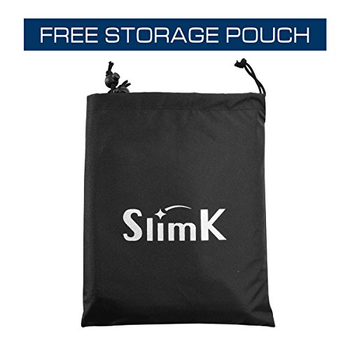 SlimK Magnetic Windshield Cover for Ice and Snow Fits Any Car, Truck, SUV, Van or Automobile - 4 Seasons Smart Use - Top Quality Exterior Auto Snow Windshield Cover Magnetic Edges No Need Ice Scraper