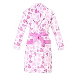 Richie House Girls' Warm and Soft Bathrobe