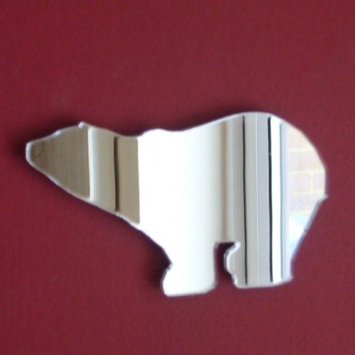 Super Cool Creations Polar Bear Mirrors - 62cm x 35cm
