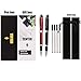 TEPENAR Ballpoint Pen Set With Gift Box and 2 Extra Black Ink refills-Luxury Elegant Fancy Nice Gift Pen Set for Office Signature Executive Business