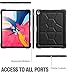 iPad Pro 12.9 inch (3rd Gen) Case, Poetic TurtleSkin Series [Corner Protection][Not Supported Pencil Magnetic Attachment] Protective Silicone Case for iPad Pro 12.9 Inch (2018) - Black