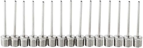 McKay Inflation Needles – Inflate Basketball/Football/Soccer Balls For Use With Standard Pumps and Adapters (Set of 15)