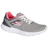 Skechers Performance Women's Go Run 400 Running Shoe, Charcoal/Hot Pink, 10 M US