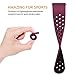 Wepro Bands Compatible with Fitbit Versa SmartWatch, Watch Silicone Replacement Band for Women Men Kids, Small, Fuchsia on Black