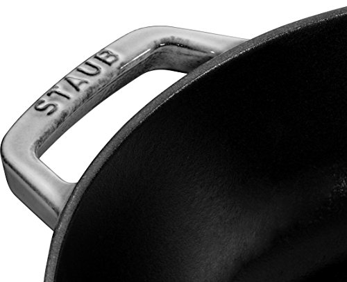 Staub 12612418 – Bräter Chistera 24 cm grau induktionsgeeignet 40511 – 471 – 0 (H. Nr.)